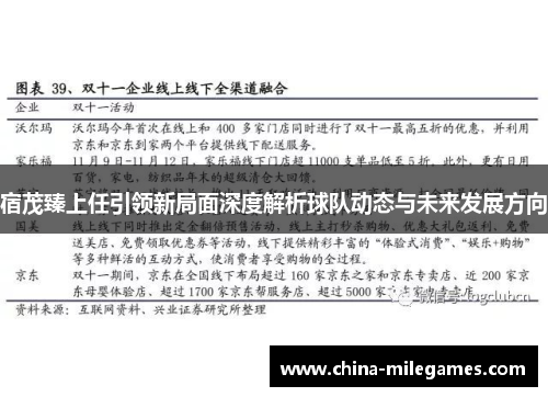宿茂臻上任引领新局面深度解析球队动态与未来发展方向