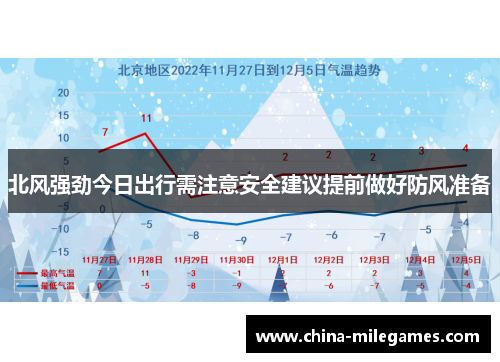 北风强劲今日出行需注意安全建议提前做好防风准备